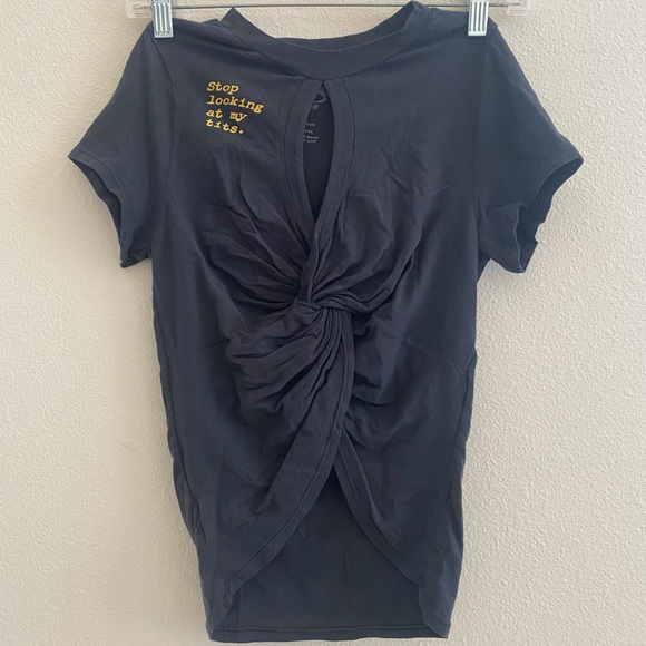 BOYS LIE teardrop tee shirt in Charcoal size S new with tag - Picture 5 of 6